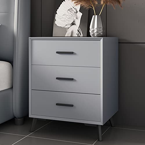 Storage Nachttisch mit 3 Schubladen, Nachttischmöbel, schmaler Akzenttisch aus Holz, Schubladeneinheit mit stabiler Basis for Schlafzimmer, Studentenwohnheim, Schränke, Kinderzimmer Shelf(Light gray) Storage Nachttisch mit 3 Schubladen, Nachttischmöbel, schmaler Akzenttisch aus Holz, Schubladeneinheit mit stabiler Basis for Schlafzimmer, Studentenwohnheim, Schränke, Kinderzimmer Shelf(Light gray) von XTJS56QB