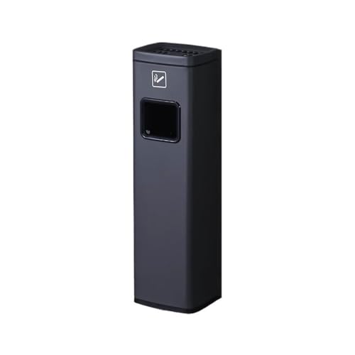 XTJS56QB Abnehmbare Aschenbecher aus Edelstahl for den Außenbereich, for Korridore, Hotellobby, Zigarettenstummel-Sammlung Hotels(Grigio) von XTJS56QB