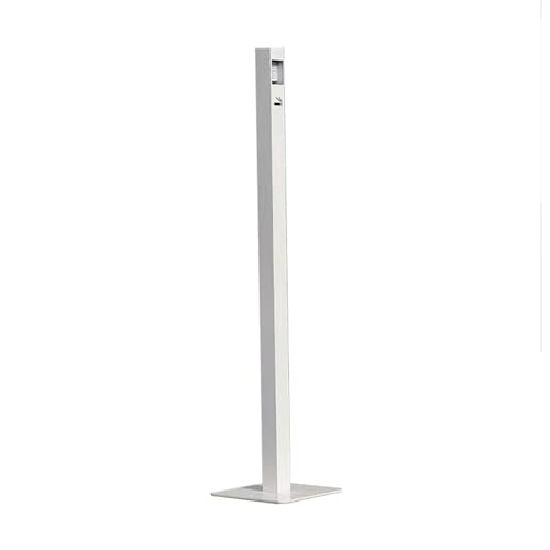 XTJS56QB Abnehmbare Quadratische, regenfeste vertikale Aschensäule aus Edelstahl, kommerzieller Zigarettenlöscheimer for den Außenbereich Hotels(Weiß) von XTJS56QB