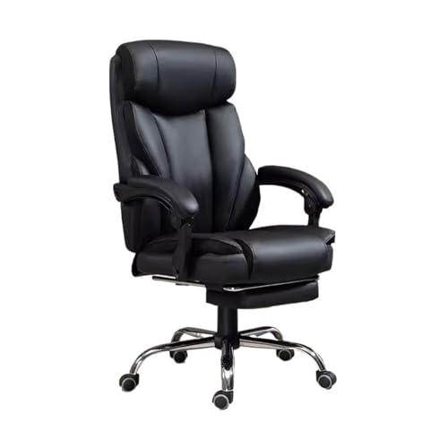 XTJS56QB Hohe Rückenlehne Liegender Computerstuhl, Business-Drehstuhl, Aufzug, Bürostuhl, bequemer Sitzstuhl, Heim- und Arbeitszimmerstuhl Einstellbar von XTJS56QB