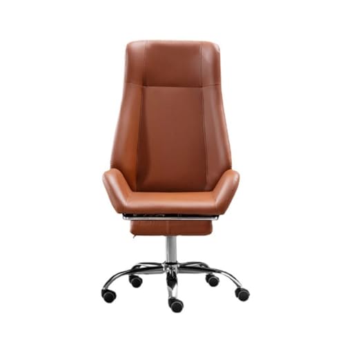 XTJS56QB Hohe Rückenlehne Luxuriöser Drehstuhl, Konferenzstuhl, Heimbüro-Computerstuhl, bequemer, sitzender, anhebbarer Bürostuhl Einstellbar von XTJS56QB