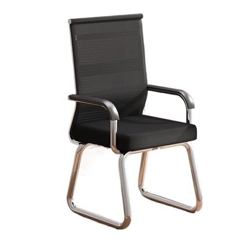 XTJS56QB Hohe Rückenlehne Schwarzer Bürostuhl mit hoher Rückenlehne, ergonomischer Schreibtischstuhl, atmungsaktiver Schreibtischstuhl aus Netzgewebe mit Armlehnen Einstellbar von XTJS56QB