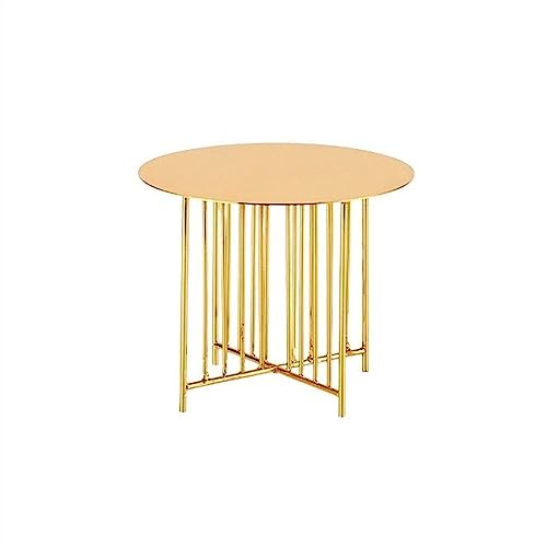 XTJS56QB Multifunktional Dim-Sum-Präsentationsständer Kreative runde Dessert-Aufbewahrungsplattform Gebäck-Snack-Kuchenständer Tortenständer(Gold,Klein) von XTJS56QB