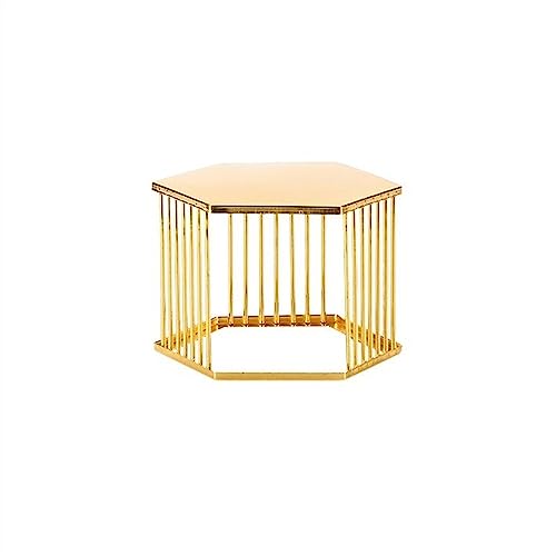 XTJS56QB Multifunktional Einfache sechseckige Kuchen Rack Nachmittag Tee Dim Sum Eisen Hohe Bein Dessert Tisch Tortenständer(Klein) von XTJS56QB