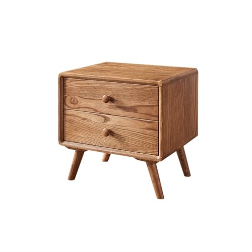 XTJS56QB Storage Aufbewahrungsschrank aus Massivholz mit Schubladen in Braun/Originalholzfarbe. Kleiner Schrank for Wohnzimmer, Schlafzimmer, Arbeitszimmer, Bücher, Lampen usw. Shelf(Bruin) von XTJS56QB