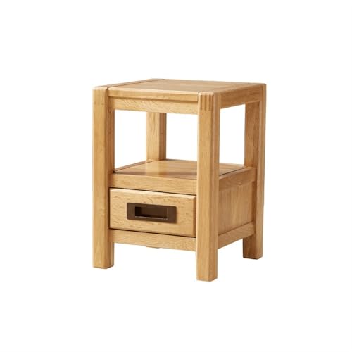 XTJS56QB Storage Massivholzschrank mit Schubladen for Wohnzimmer, Schlafzimmer, Arbeitszimmer, kleine Schränke for Bücher, Lampen usw. Shelf(Klein) von XTJS56QB