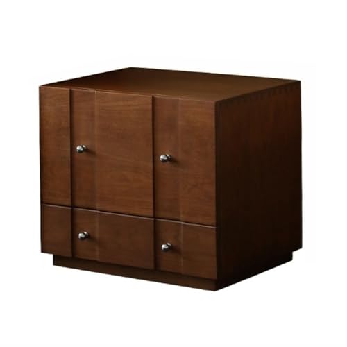 XTJS56QB Storage Vintage Nachttisch Holz Aufbewahrungsschrank Schlafzimmer Nachttisch mit Schubladen Drop-Down-Tür-Panel Shelf XTJS56QB Storage Vintage Nachttisch Holz Aufbewahrungsschrank Schlafzimmer Nachttisch mit Schubladen Drop-Down-Tür-Panel Shelf von XTJS56QB