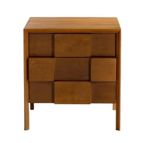 XTJS56QB Storage Vintage Schachbrett Nachttisch Schlafzimmer Nachttisch Ablagetisch mit Schubladen Sofa Beistelltisch Shelf von XTJS56QB