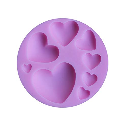 Silikon Backform 3D Herz Fondant Mould Eiswürfel Muffin Kuchen Muffin Schokolade Sugarcraft Verzierung Pralinenform Backform Eiswürfelform 100% Silikon Schokoladenform Seifenform Silikon Backform 3D Herz Fondant Mould Eiswürfel Muffin Kuchen Muffin Schokolade Sugarcraft Verzierung Pralinenform Backform Eiswürfelform 100% Silikon Schokoladenform Seifenform von XTRAFAST