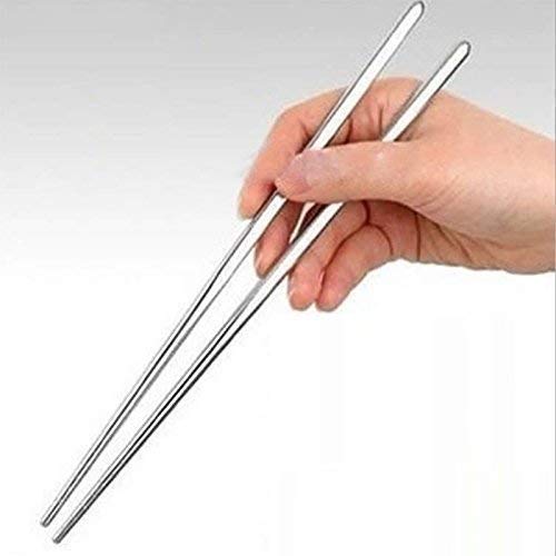 Chinesische/Japanische Chopsticks Ess Stäbchen Essstäbchen Edelstahl von XTRAFAST