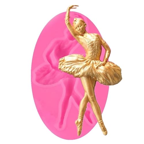 Silikon Backform Ballett Ballerina Fondant Sugarcraft Deko Geburtstag Tänzerin von XTRAFAST