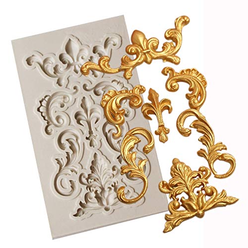 Vintage Relief Grenze Silikonform Scroll Fondant Formen Kuchen Dekorieren T LN Vintage Relief Grenze Silikonform Scroll Fondant Formen Kuchen Dekorieren T LN von XTRAFAST