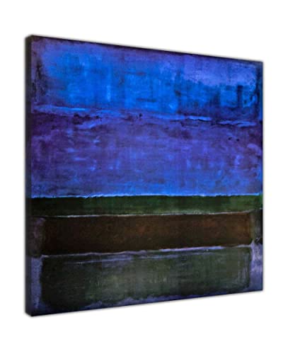 XTRGHH Kunstdruck auf Leinwand Für Wandbild Dekoration Mark Rothko Ohne Titel Bilder auf Leinwand auf Wanddeko für Wohnzimmer Dekor Fertig zum Aufhängen (70x100cm 28x39inch, Gerahmt) von XTRGHH