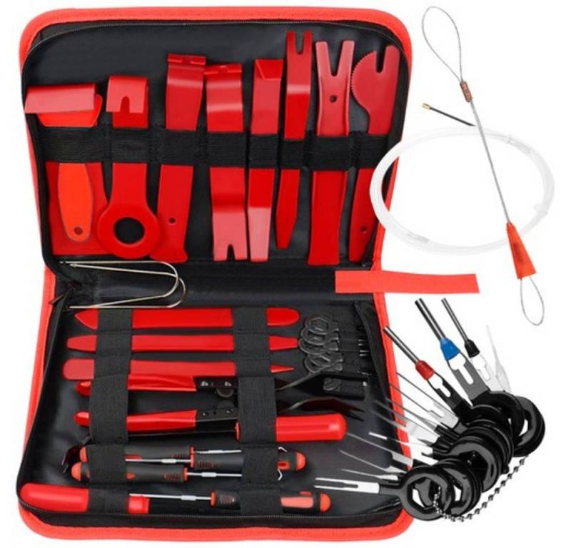 XTROBB Reparatur-Set Polsterabzieher Set, Spar-Set, 1-St., breite Anwendung, 40-tlg. Polsterabzieher-Set inkl. Zangen, Clips, Haken und Schlüsseln XTROBB Reparatur-Set Polsterabzieher Set, Spar-Set, 1-St., breite Anwendung, 40-tlg. Polsterabzieher-Set inkl. Zangen, Clips, Haken und Schlüsseln von XTROBB