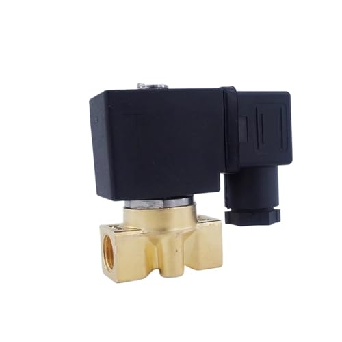 0-40/20/15/10/7bar 2 Way Pneumatic Brass Water Valve Zero Pressure Start G1/4" 12V 24VDC Normal Close PU Solenoid Valve(AC220V,025 10bar) von XTSQUHPNH