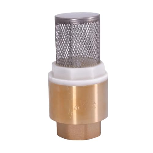 1/2" 3/4" 1" 1-1/4" 1-1/2" 2" 2-1/2" 3" BSP Female Brass Check Valve Non-return With Steel Strainer Filter For Water Plumbing(1/2") von XTSQUHPNH