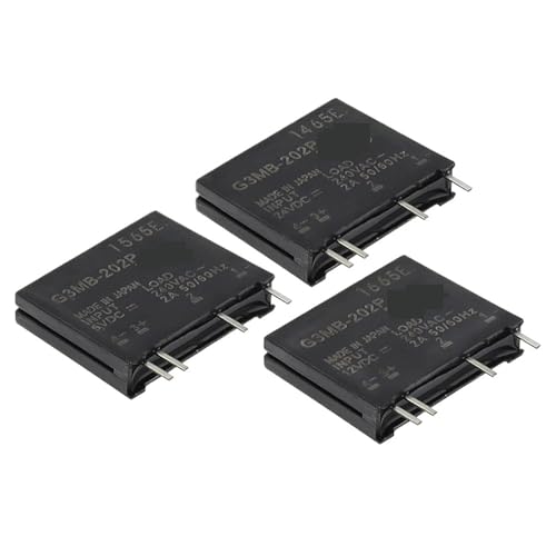 1 Stücke 5 V 12 V 24 V DC-AC Solid State Relaismodul G3MB-202P G3MB 202P PCB SIP SSR AC 240 V 2A Snubber Schaltung Widerstand Relaisschalter(5V) von XTSQUHPNH