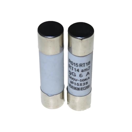 10 * 38 R015 RT18 Rohr Sicherungen Mm 500V 1A 2A 3A 4A 5A 6A 8A 10A 16A 20A 25A 32A Sicherung Keramik Sicherung(5A) von XTSQUHPNH