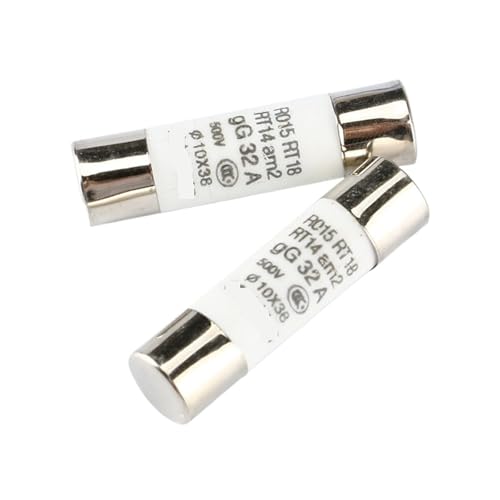 10 * 38MM 500V Keramik Sicherung Rohr Träge Zylindrischen Schmelz Fusivel Rohr 10x38mm 1A 2A 4A 5A 6A 8A 10A 16A 20A 25A 32A(10PCS) von XTSQUHPNH