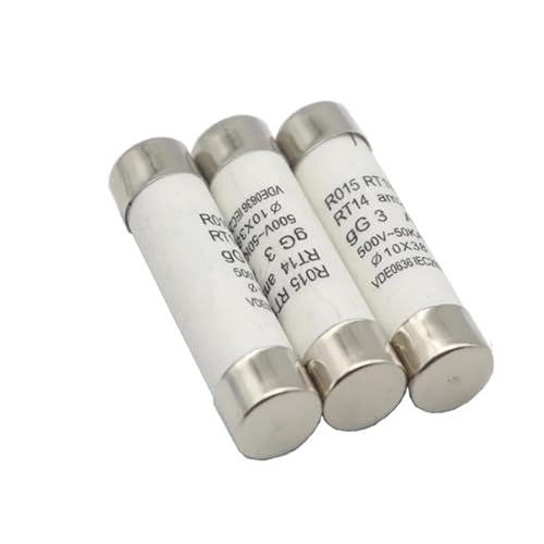 【10-5PCS】 Ceramic R015 RO15 10x38 Fuse RT18 RT14 Core 0.5A-32A 10 * 38 0.5A 1A 2A 3A 4A 5A 6A 8A 10A 16A 20A 25A 32A(5PCS_20A) von XTSQUHPNH