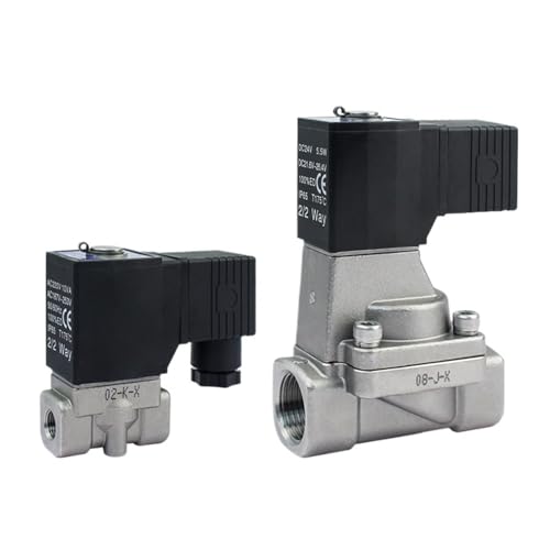 304 Stainless Steel Steam High Temperature Resistant Solenoid Valve Water 2L030-08 2L050-10/15 2L150 200-20 250-25 24V(2L050-10-B DC24V) von XTSQUHPNH