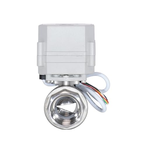 DN8-25 1/4''-1'' Proportional V-type Ball Valve SS304 V Shaped Modulating Valve 4-20mA 0-5V 0-10V Input Signal(DN8,BSP_4-20MA_4-20MA) von XTSQUHPNH
