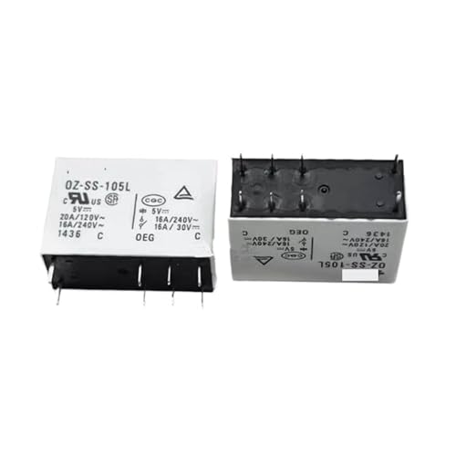 OZ-SS-105L OZSS105L 5V DCV5 5DCV 16A 8PIN Relais(5PCS) von XTSQUHPNH