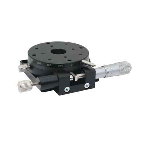 R-Achse, 125 Mm, RSP125-L, 360 Grad, Manuell Drehbare Plattform, Gleittisch, Präzisionslager, Linearer Tisch, Belastung 49 N, 5 Kgf, 125 Mm von XTSQUHPNH