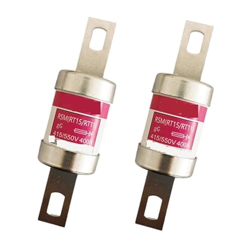Sicherung Spirale Bolzen Keramik Sicherung DC410/550VRSM400 (RT15) Runde Rohr Sicherung(DC1000V*400A*50) von XTSQUHPNH
