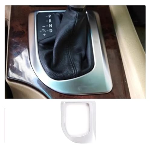 XTVKFWJAB ABS-Aufkleber for die Mittelkonsole des Schalthebelfelds, kompatibel mit BMW 5er-Reihe E60 E61 2004–2007, Auto-Innenausstattung von XTVKFWJAB