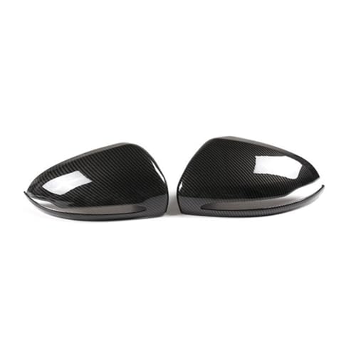 XTVKFWJAB ABS-Aufkleber for die Rückspiegelabdeckung im Auto, kompatibel mit Benz CE GLC S-Klasse W205 W213 X253 W222, Auto-Außenzubehör(LHD-ABS Carbon Style) von XTVKFWJAB