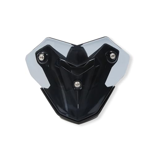 XTVKFWJAB Kompatibel mit BMW F900R F 900R F 900R 2020 2021 Windschutzscheibe Windschutzscheibe Viser Baffle Visier Windabweiser Motorrad Street Bike Windschutzscheibe(Light Smoke Set) von XTVKFWJAB