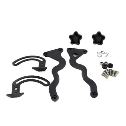 XTVKFWJAB Kompatibel mit BMW R1250GS R 1250 GS LC ADV Adventure 1250GSA 2019 2020 Motorrad-Windschutzscheibenhalterung, Windschutzscheiben-Stärkenhalterung von XTVKFWJAB