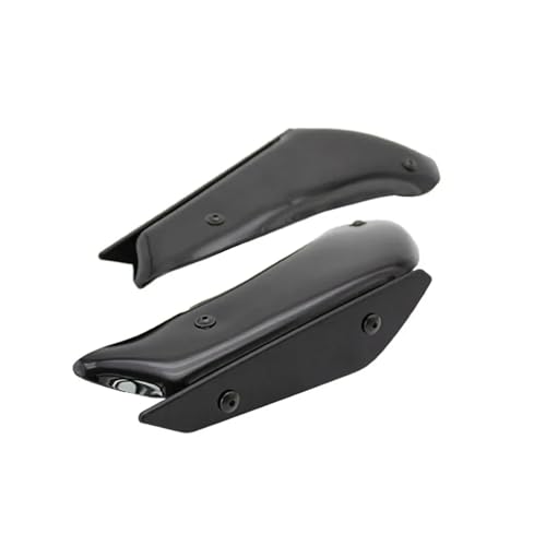 XTVKFWJAB Kompatibel mit Kawasaki Ninja650 Ninja 650 2020–2024 2021 2022 2023 Motorrad-Verkleidungsteil Aerodynamischer Flügelsatz Fester Winglet-Verkleidungsflügel(Black) von XTVKFWJAB