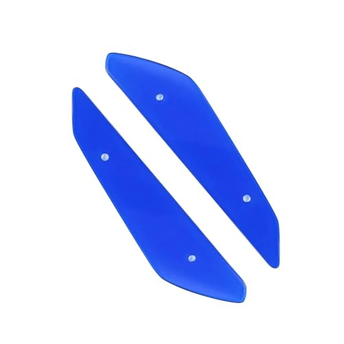 XTVKFWJAB Kompatibel mit Kawasaki Ninja650 Ninja 650 2020–2024 2021 2022 2023 Motorrad-Verkleidungsteil Aerodynamischer Flügelsatz Fester Winglet-Verkleidungsflügel(Replace-Blue) von XTVKFWJAB