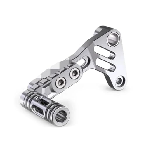 XTVKFWJAB Kompatibel mit LONCIN VOGE 300AC 300RR 300R 250R Motorrad Einstellbarer erweiterter Schalthebel-Getriebefußschritt(Titanium) von XTVKFWJAB