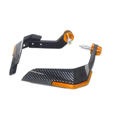XTVKFWJAB Kompatibel mit Suzuki V-Strom 650 V-Strom 650 Vstrom 1000 1050/xt DL1000 DL650 Motorrad-Handschutzschild Handschutzschutz Windschutzscheibe(NO Logo Orange) von XTVKFWJAB