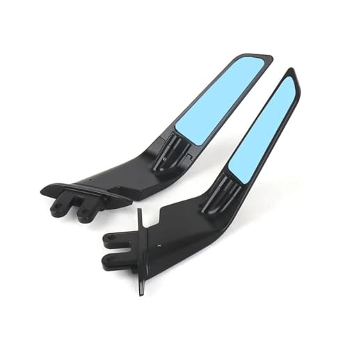 XTVKFWJAB Kompatibel mit T-MAX 500 04-12 Kompatibel mit TMAX 530 12-19 T-MAX560 2020 Motorzubehör Stealth-Außenspiegel Sport-Winglets-Spiegel Verstellbarer Spiegel(T-MAX 560 2022-2023) von XTVKFWJAB