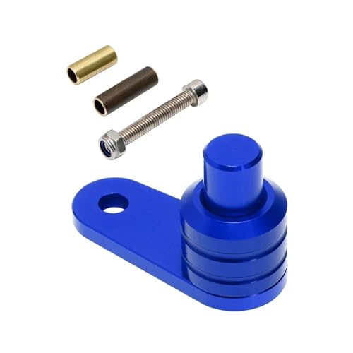 XTVKFWJAB Motorrad Bremse Lock Schalter Parkplatz Taste Befestigung Hebel Zubehör(Blue) von XTVKFWJAB