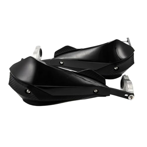 XTVKFWJAB Motorrad Schwarz Lenker Bürstenstange Motocross Handschützer Handschutz Schutz Racing Pit Bike Street Bike Dirt Bike von XTVKFWJAB