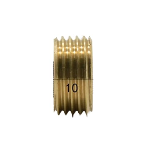 1/2" Male Pipe Hex Socket Brass End Cap Fitting Coupler Connector Water Gas Oil von XTVVTODJXT