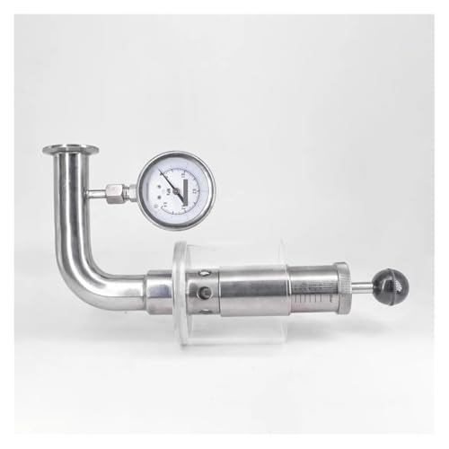 1.5" Tri Clamp 0.2-2.2 Bar Adjustable Pressure Valve 304 Stainless + Pressure Gauge 1.5" Tri Clamp 0.2-2.2 Bar Adjustable Pressure Valve 304 Stainless + Pressure Gauge von XTVVTODJXT