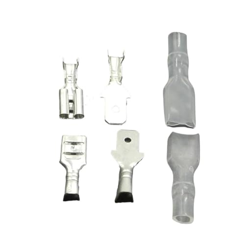 200pcs(50pairs) 4.8mm Crimp Terminal.Female Male Spade with Case von XTVVTODJXT