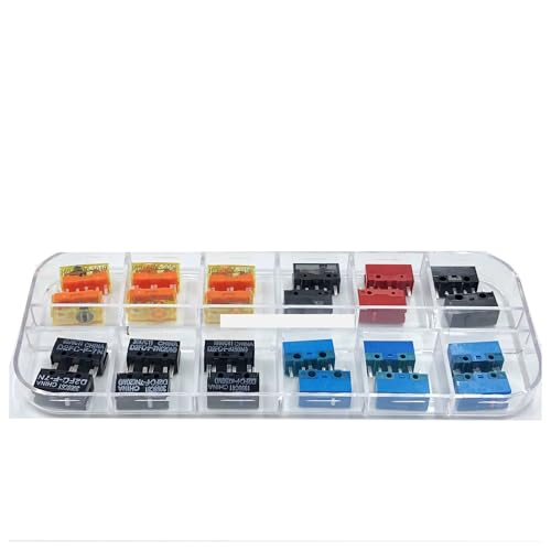 24pcs/box Switch TTC 3pin button repair box competition 80 Million D2FC-F-7N D2FC-F-K(50M) 8.0 von XTVVTODJXT