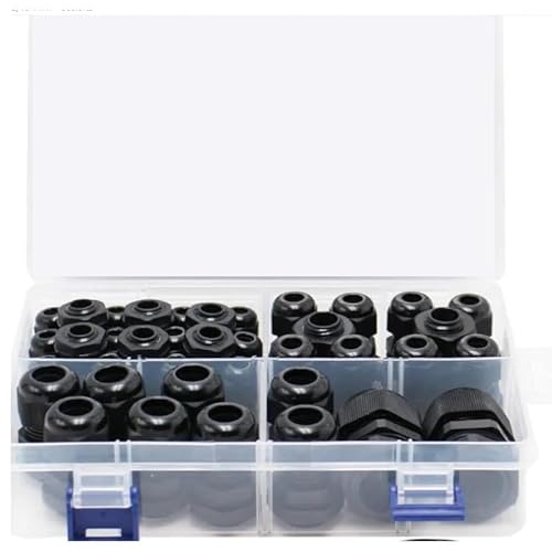 38pcs Cable Glands Joint Wire Protectors Waterproof Adjustable PG7 PG9 PG13.5 PG21 Strain Cord Connectors 38pcs Cable Glands Joint Wire Protectors Waterproof Adjustable PG7 PG9 PG13.5 PG21 Strain Cord Connectors von XTVVTODJXT