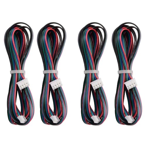 XTVVTODJXT 4Pcs 2M Electronic Starter Connector Cables XH2.54 4Pin to XH2.0 6Pin White Terminal Paralled Electronic Starter Wires for 3D Printer Stepper XTVVTODJXT 4Pcs 2M Electronic Starter Connector Cables XH2.54 4Pin to XH2.0 6Pin White Terminal Paralled Electronic Starter Wires for 3D Printer Stepper von XTVVTODJXT