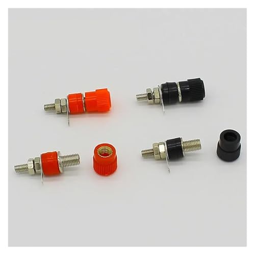 4pcs Terminal fastener 4MM binding banana jack terminal with metal insert nuts For Cable Terminals von XTVVTODJXT