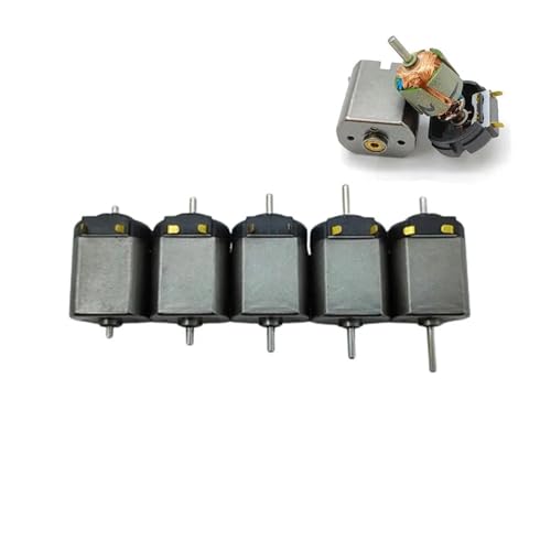 5 Pole 130 electronic starter Strong Magnet DC6V-24V 12V 18V High Speed Engine Dual 2mm Shaft HO A von XTVVTODJXT