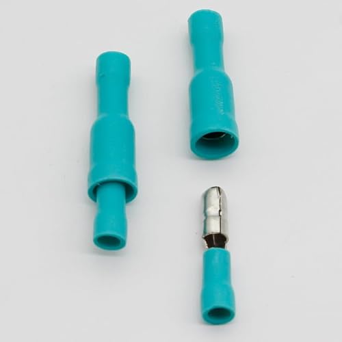 50 X Green Male Female Connector Crimp Terminals Wiring von XTVVTODJXT