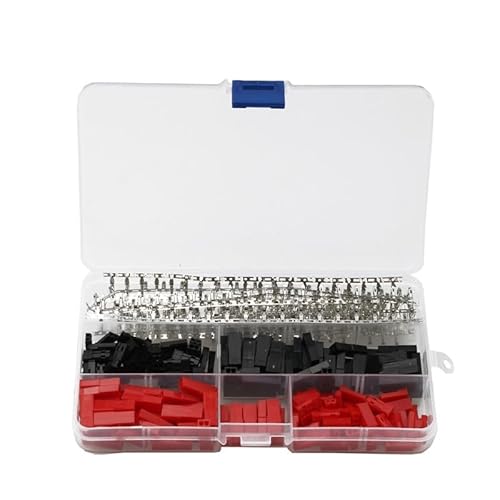 600pcs 2.54mm JST SYP 2 Pin Male Female Housing Jumper Crimp Terminal Wire Connector Kit 600pcs 2.54mm JST SYP 2 Pin Male Female Housing Jumper Crimp Terminal Wire Connector Kit von XTVVTODJXT